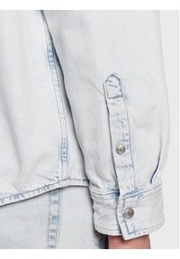 Calvin Klein Jeans Koszula jeansowa J30J322774 Błękitny Regular Fit. Kolor: niebieski. Materiał: bawełna