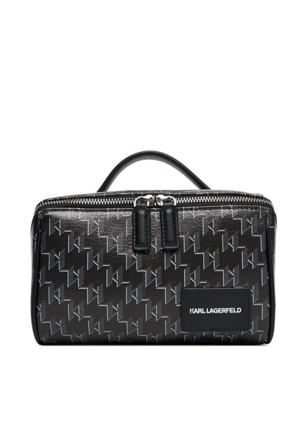 Karl Lagerfeld - KARL LAGERFELD Kosmetyczka A3W32027 Czarny. Kolor: czarny. Materiał: skóra