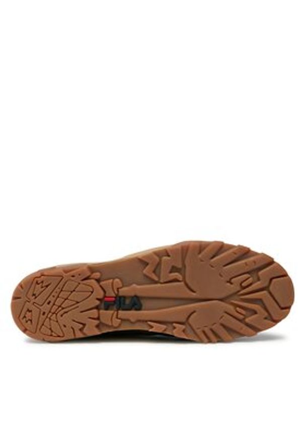 Fila Trapery Grunge Ii Cvs Mid FFM0267.73079 Brązowy. Kolor: brązowy. Materiał: skóra, nubuk