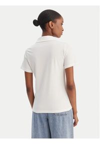 Marella Polo Onirica 2615951011 Biały Regular Fit. Typ kołnierza: polo. Kolor: biały. Materiał: bawełna #2