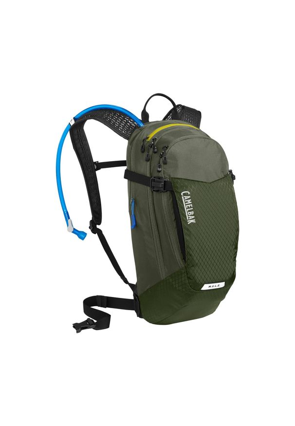 CAMELBAK - Plecak rowerowy z bukłakiem CamelBak M.U.L.E. 12 - dusty olive. Kolor: zielony
