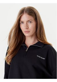 Guess Jeans Bluza W5YQ09 K68I4 Czarny Regular Fit. Kolor: czarny. Materiał: bawełna #3