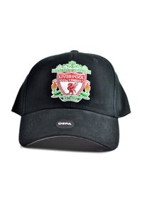 LIVERPOOL FC - Czapka z daszkiem Liverpool FC oficjalna licencjonowana. Kolor: czarny