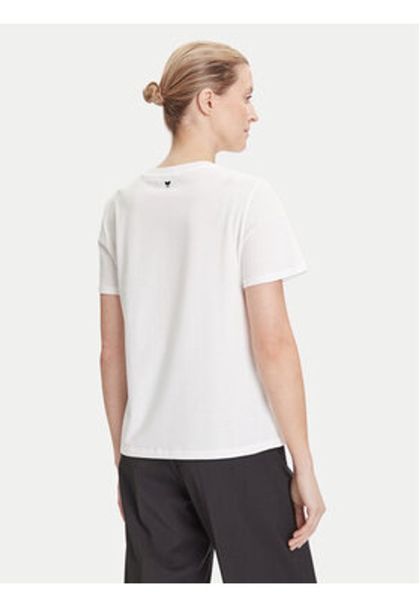 Weekend Max Mara T-Shirt Ara 2525976041 Biały Regular Fit. Kolor: biały. Materiał: bawełna