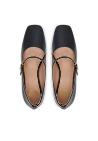 Love Moschino - LOVE MOSCHINO Czółenka JA10385G1NIH000035 Czarny. Kolor: czarny. Materiał: lakier, skóra #6