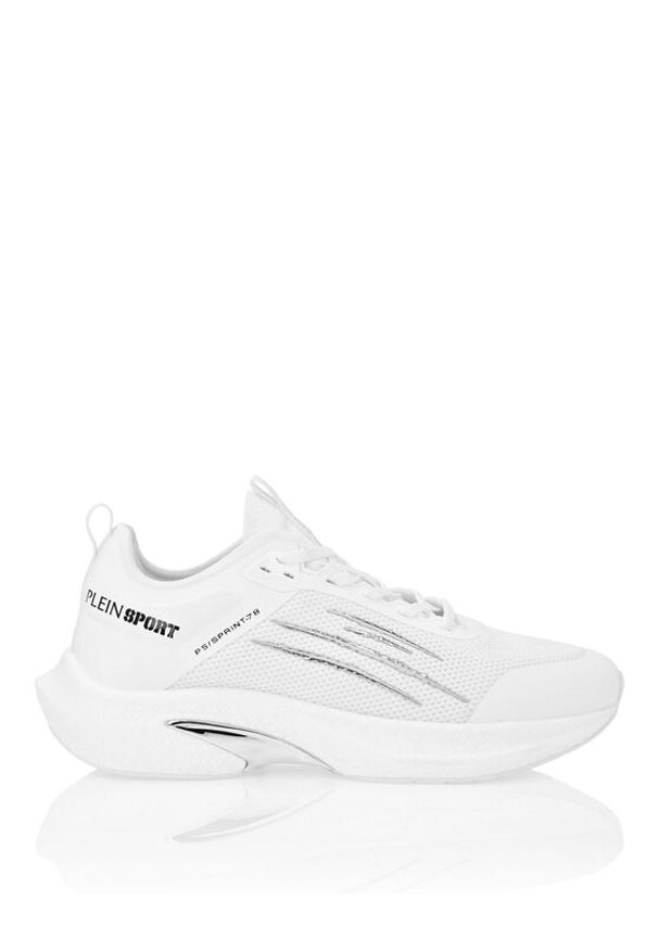 Plein Sport Sneakersy PAES USC0778 STE003N Biały. Kolor: biały. Materiał: materiał