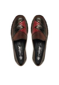 Rieker Mokasyny 53785-25 Brązowy. Kolor: brązowy. Materiał: skóra #2