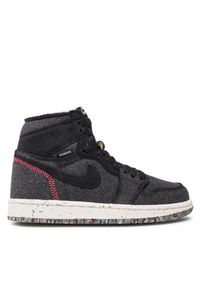 Sneakersy Nike. Kolor: czarny. Model: Nike Air Jordan, Nike Zoom #1