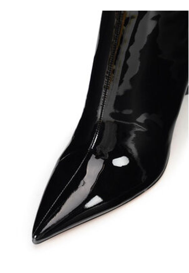 Eva Minge Botki SAFA-835-0406 Czarny. Kolor: czarny. Materiał: skóra, lakier