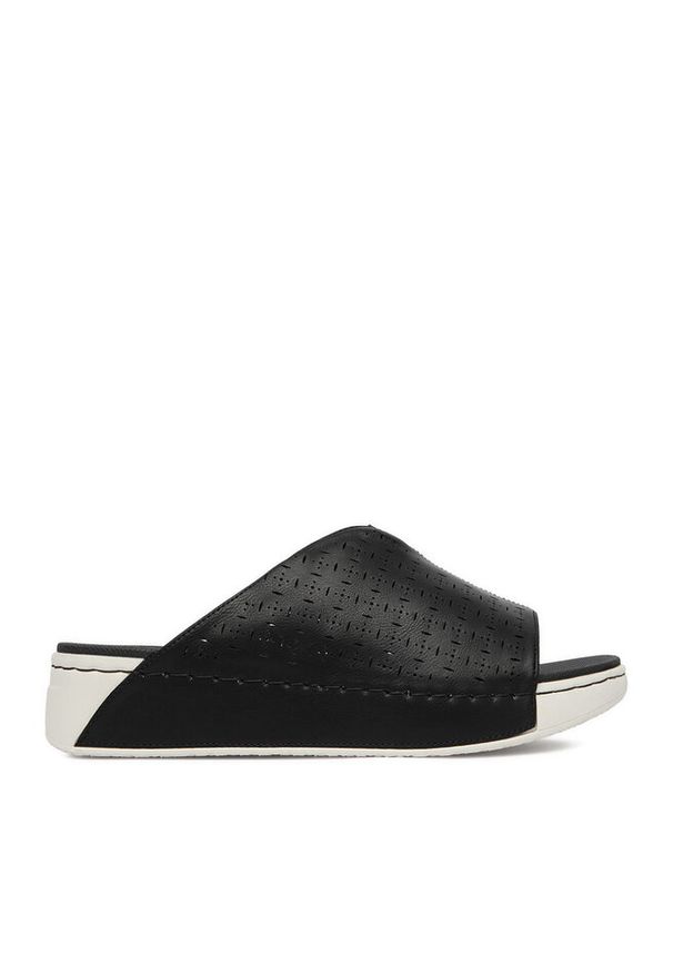 Klapki Go Soft. Kolor: czarny