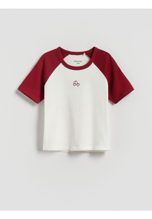 Reserved - T-shirt z wypukłym nadrukiem - wielobarwny. Materiał: bawełna. Wzór: nadruk