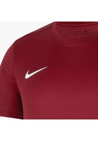 Koszulka piłkarska chłopięca Nike JR Dry Park Vii. Kolor: czerwony. Długość rękawa: krótki rękaw. Długość: krótkie. Sport: piłka nożna