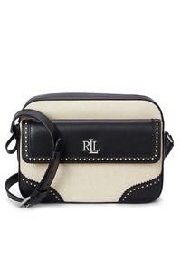 Lauren Ralph Lauren - Torebka LAUREN RALPH LAUREN. Kolor: beżowy