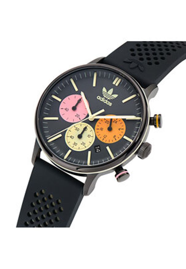 adidas Originals Zegarek Code One Chrono AOSY24084 Czarny. Kolor: czarny