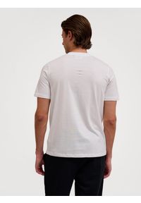 Hummel koszulka męska bawełniana logo haftowane hml Pulse T-shirt. Kolor: biały. Materiał: bawełna. Wzór: haft. Sport: fitness