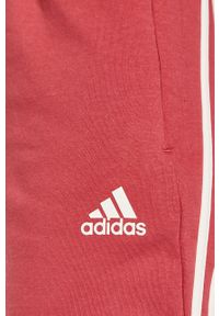 adidas Performance - Dres. Kolor: fioletowy. Materiał: dresówka #7