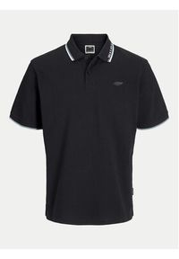 Jack & Jones Polo Pacer 12273303 Czarny Regular Fit. Typ kołnierza: polo. Kolor: czarny. Materiał: bawełna #4