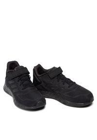 Adidas - adidas Sneakersy Duramo 10 El K GZ0637 Czarny. Kolor: czarny. Materiał: materiał #13