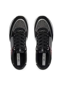 Liu Jo Sneakersy Maxi Wonder 20 BF3009 PX052 Czarny. Kolor: czarny. Materiał: zamsz, skóra #6