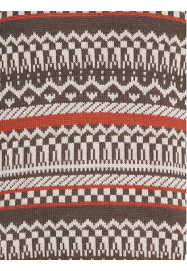 Blend Sweter 20717485 Brązowy Regular Fit. Kolor: brązowy. Materiał: syntetyk