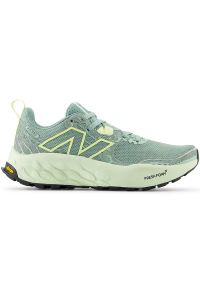 Buty damskie New Balance Fresh Foam X Hierro v8 WTHIERG8 – miętowe. Kolor: miętowy. Materiał: guma, materiał, syntetyk. Szerokość cholewki: normalna. Sport: bieganie, fitness