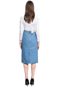 Lee - LEE THELMA SKIRT DAMSKA SPÓDNICA JEANSOWA CLEAN CALLIE L38EGAZE. Materiał: jeans #8