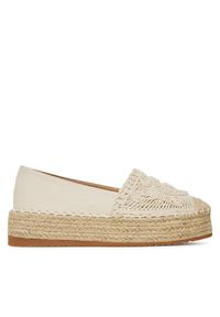 DeeZee Espadryle LE601-66 Beżowy. Kolor: beżowy. Materiał: materiał