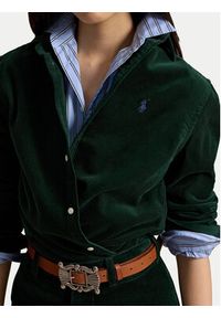 Polo Ralph Lauren Koszula 211A93203011 Zielony Regular Fit. Typ kołnierza: polo. Kolor: zielony. Materiał: bawełna #6