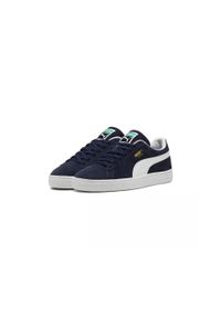 Buty sportowe Puma Suede Classic. Kolor: biały, niebieski, wielokolorowy. Model: Puma Suede