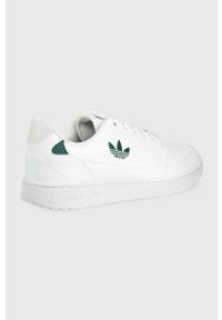 adidas Originals buty NY 90 kolor biały. Nosek buta: okrągły. Zapięcie: sznurówki. Kolor: biały. Materiał: tworzywo sztuczne, materiał, włókno #5