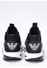 Sneakersy męskie czarne EA7 Emporio Armani X8X088 XK233 A120. Okazja: na co dzień, na spacer, do pracy. Kolor: czarny. Sport: turystyka piesza #5