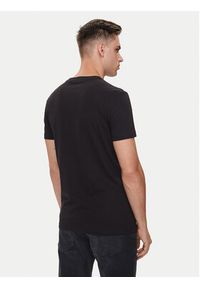 Calvin Klein Jeans T-Shirt Outline Monologo J30J325678 Czarny Slim Fit. Kolor: czarny. Materiał: bawełna #5