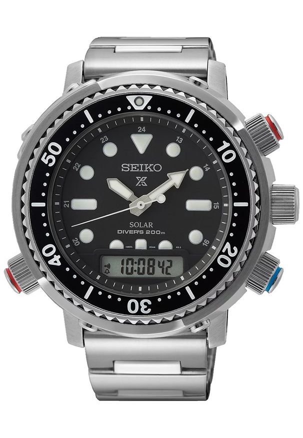 Seiko - Zegarek Męski SEIKO Prospex Solar Arnie SNJ033P1. Rodzaj zegarka: analogowe. Materiał: koronka. Styl: klasyczny, elegancki, sportowy