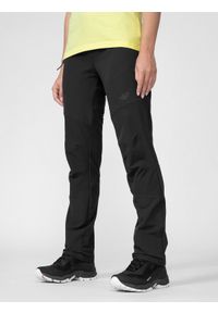 4f - Spodnie trekkingowe 4WayStretch damskie. Kolor: czarny. Materiał: materiał, włókno, tkanina #2