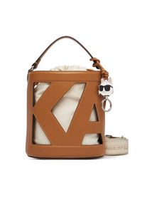Karl Lagerfeld - KARL LAGERFELD Torebka B3W30142 Kremowy. Kolor: kremowy. Materiał: skórzane #2
