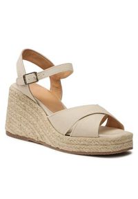 Castañer Espadryle Thea Jute/001 023070-203 Beżowy. Kolor: beżowy. Materiał: materiał #3