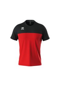 ERREA - Koszulka dziecięca Errea Brandon. Kolor: czerwony, wielokolorowy, czarny #1