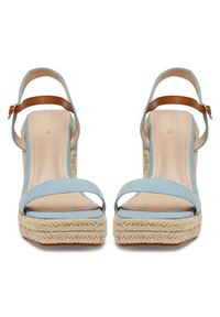 DeeZee Espadryle LWSB42-2 Niebieski. Kolor: niebieski. Materiał: materiał