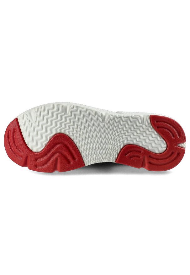 Big-Star - Czerwone Sneakersy Big Star Damskie Sportowe Buty. Okazja: na spacer. Kolor: czerwony. Materiał: materiał. Szerokość cholewki: normalna. Sport: turystyka piesza