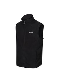 Regatta - Męska kamizelka Tobias czarna. Kolor: czarny, wielokolorowy, brązowy, zielony. Materiał: poliester. Sport: turystyka piesza #1