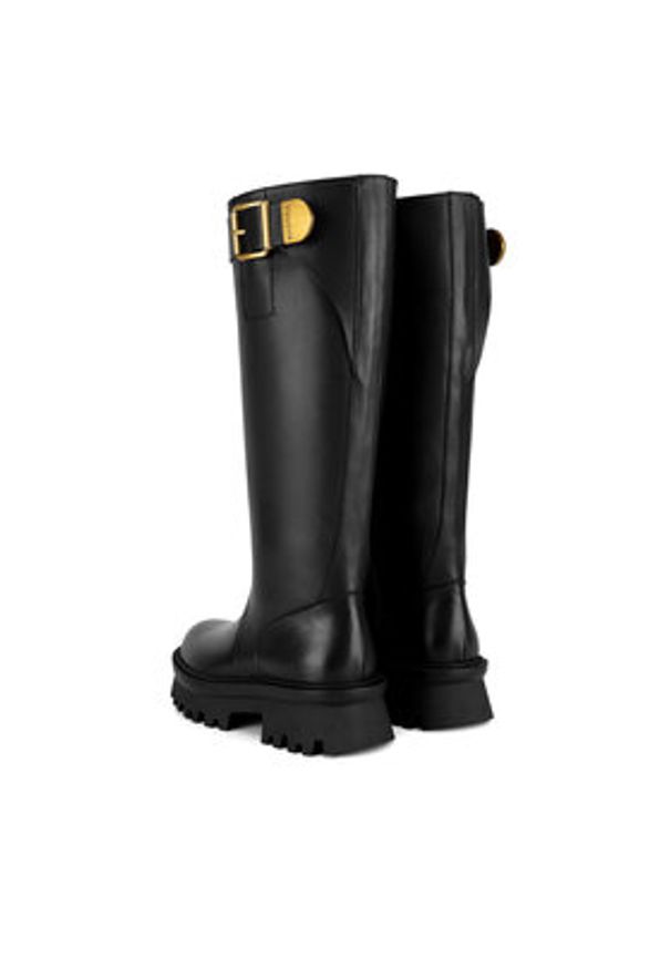 Badura Oficerki AYBEN-1742-24 Czarny. Kolor: czarny. Materiał: skóra