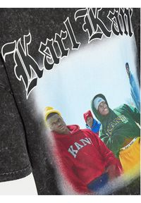 Karl Kani T-Shirt KU242-006-1 Czarny Regular Fit. Kolor: czarny. Materiał: bawełna #3