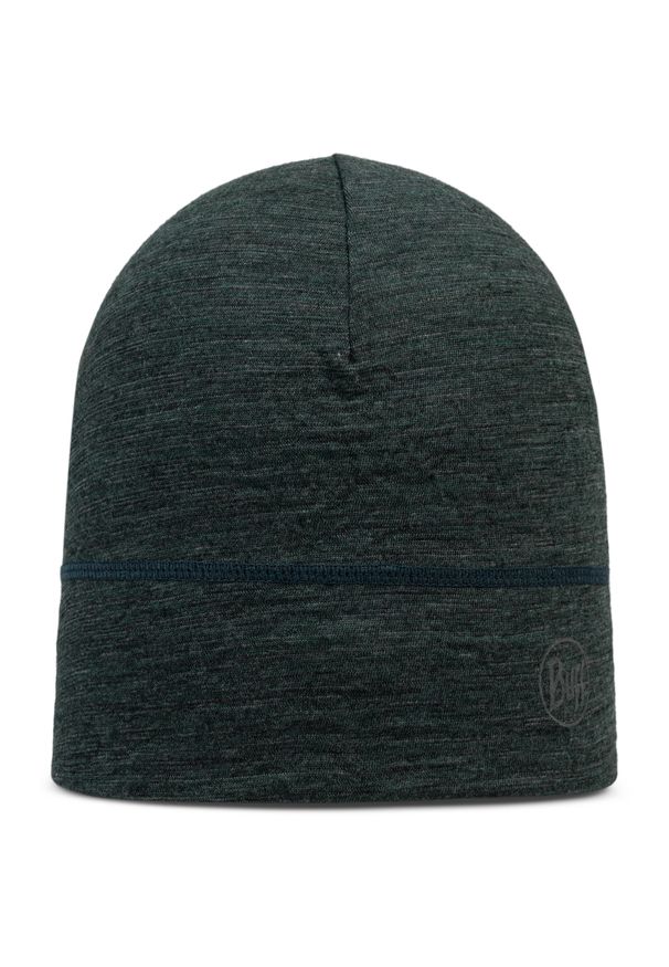 Buff - Czapka BUFF MERINO LIGHTWEIGHT BEANIE MULTISTRIPES FOREST. Kolor: szary, zielony, wielokolorowy. Materiał: wełna. Styl: sportowy