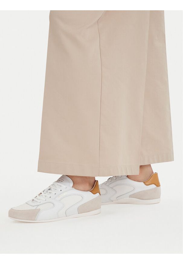 GANT - Gant Sneakersy 32533274 Biały. Kolor: biały. Materiał: skóra, zamsz