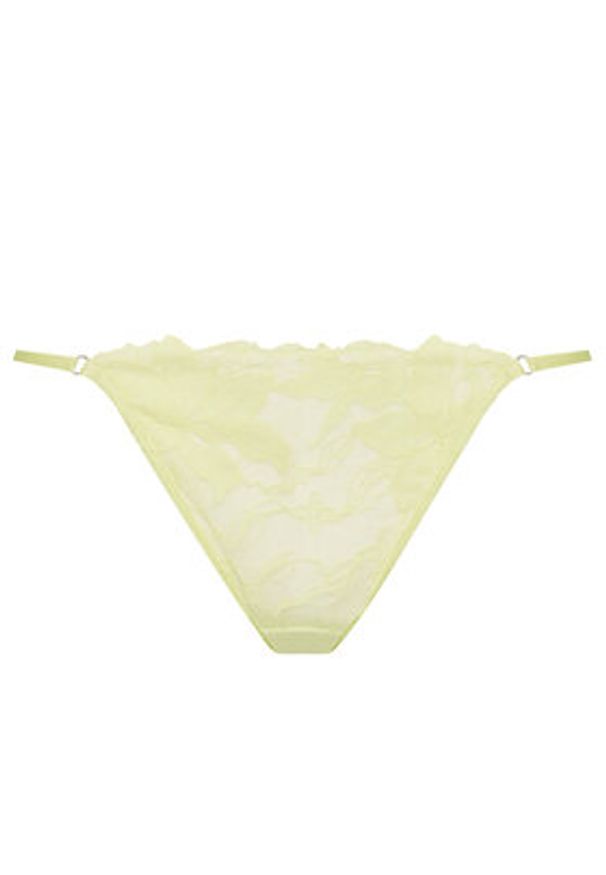 Hunkemöller Stringi Ingrid 300997 Zielony. Kolor: zielony. Materiał: syntetyk