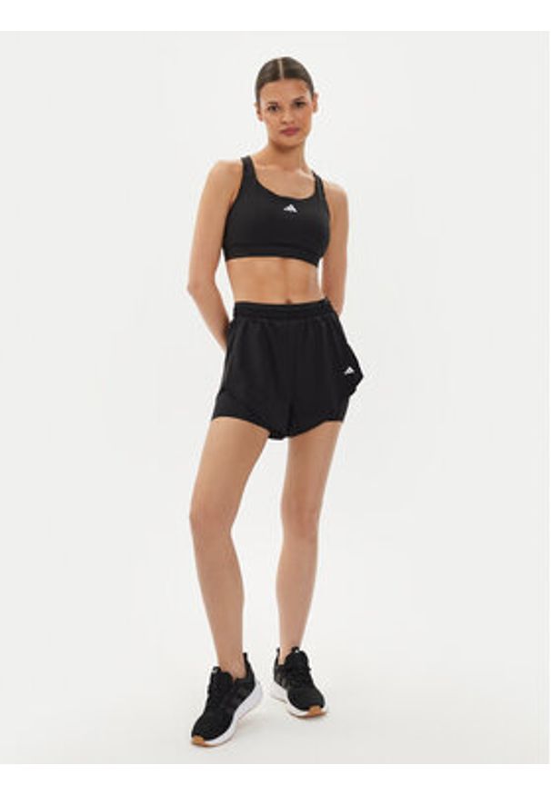 Adidas - adidas Szorty sportowe Designed for Training IQ2655 Czarny Regular Fit. Kolor: czarny. Materiał: syntetyk