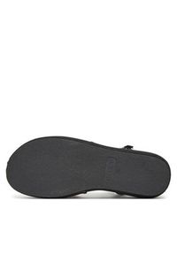 Roxy Sandały 2777019 Czarny. Kolor: czarny. Materiał: materiał, syntetyk