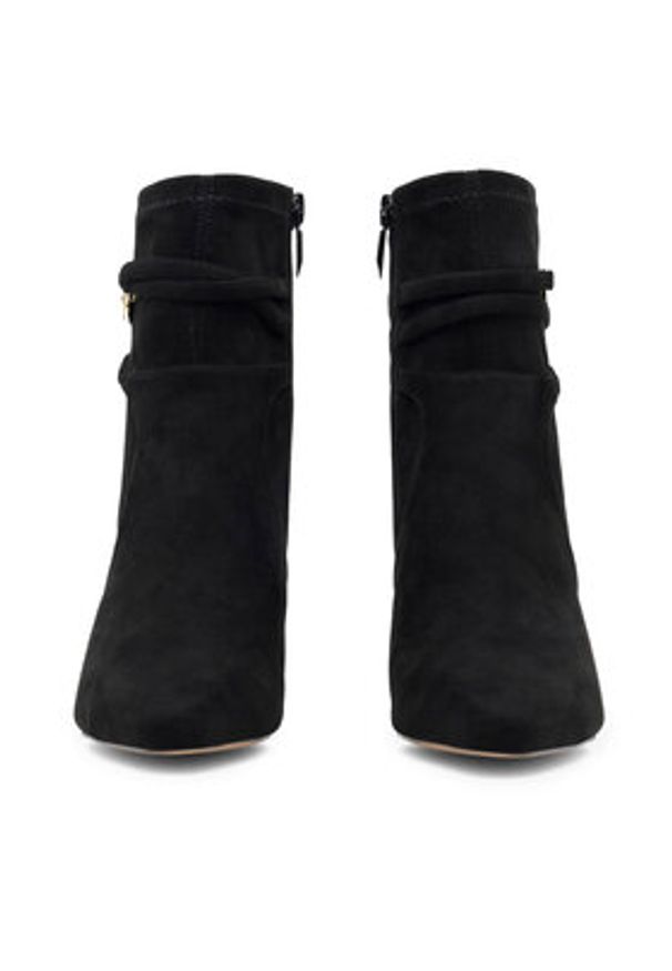 Nine West Botki LUBENA ZL23003CC Czarny. Kolor: czarny. Materiał: syntetyk