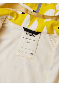 Reima Kurtka przeciwdeszczowa Vesi 5100025A Żółty Regular Fit. Kolor: żółty. Materiał: syntetyk #6