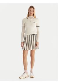 Guess Polo Polo sweater Beżowy Slim Fit. Typ kołnierza: polo. Kolor: beżowy. Materiał: wiskoza #2